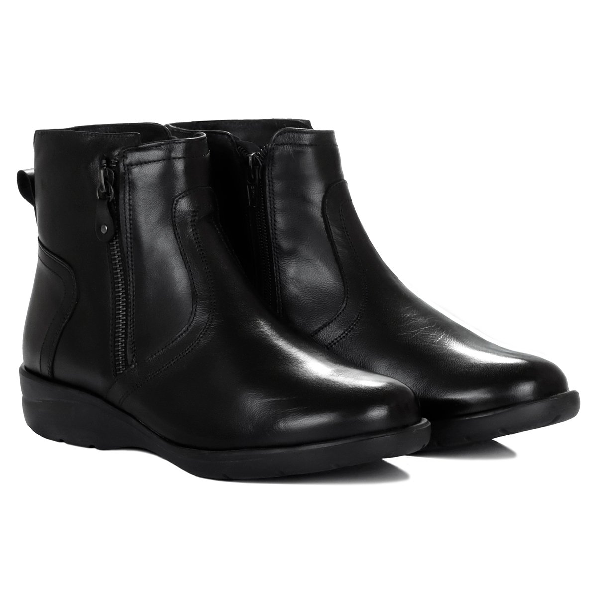 Bota de Couro Confortável